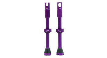 Valvulas tubeless cnc peaty s 80mm violeta