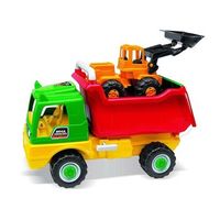 camion volquete con excavadora 68x45x32 cm