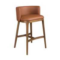 taburete polipiel marron