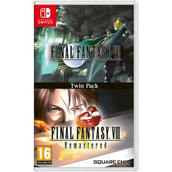 Final Fantasy VII & Final Fantasy VIII Remastered Twin Pack Edición Estándar Nintendo Switch