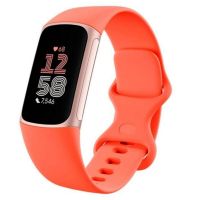 fitbit charge 6 pulsera de actividad amoled gps nfc sensor optico coral oro 7 dias