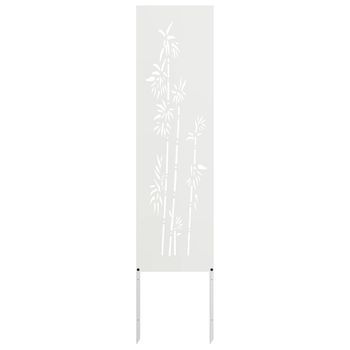 Pantalla De Privacidad Para Jardín Floral 32 X 140 Cm Vidaxl