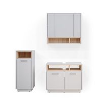 conjunto de muebles de bano beatrice 3 piezas vicco
