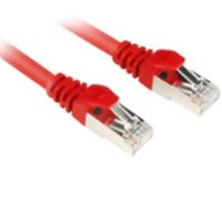 cable de red sharkoon cat6 sftp 025 m rojo