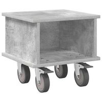 soporte de tv 37 x 35 x 35 cm gris concreto vidaxl