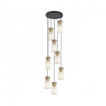 Lámpara de techo aosta (8 luces)
