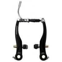 alhonga - juego de frenos v-brake modelo 8551 para bicicletas de montana fabricado en aluminio ligero y resistente con diseno ergonomico para mayor potencia de frenado y control en terrenos