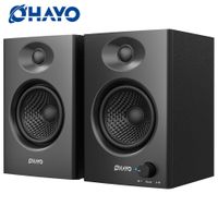 ohayo altavoces para computadora de 60w para musica y juegos bluetooth 53 activo altavoces estereo 20 para pc de escritorio o portatil entrada auxiliar de 35mm rca usb 1 par