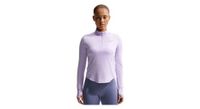 sudadera con cremallera 1 4 nike swift violeta mujer