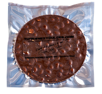 torta chocolate con leche y almendras 200g