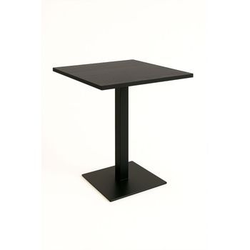 Mesa Kale 60cm De Madera 74*60*60 Cm - Negro