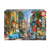 educa - calles de paris puzzle de 4000 piezas medidas 136 x 96 cm educa 19284