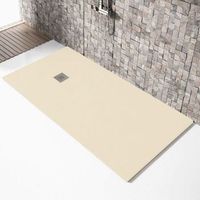 plato de ducha resina madison crema  90x130cm