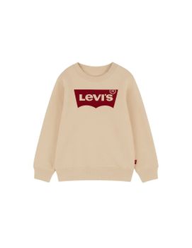 Sudadera Levis Batwing Crewneck Niño Beige