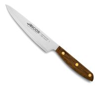 cuchillo cocina de acero inoxidable nitrum 160 mm con mango madera