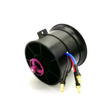 Ventilador Powerfun EDF de 70 mm con motor brushless de 3400KV y 12 aspas para aviones RC