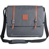 zefal bolsa urban messenger fijacion universal 11l impermeable ecologico gris