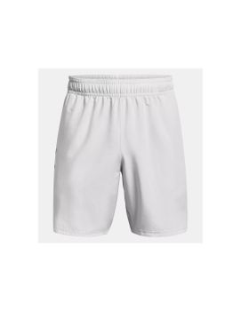 Pantalón de Fitness Under Armour Woven Wordmark Shorts Hombre Gris