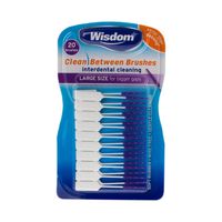 wisdom clean between interdental brushes large