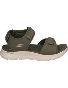 Sandalias Para Hombre Skechers Go Walk Flex Sandal 229205-olv Verde 44