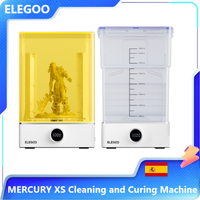 elegoo mercury xs bundle maquina de lavado y curado para impresiones 3d de resina de gran tamano compatible con impresoras 3d de la serie saturn mars