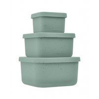 juego de fiambreras 3 uds platinum silicone sage