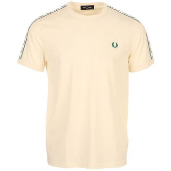 Fred Perry Camiseta Contrast Tape Ringer para hombre