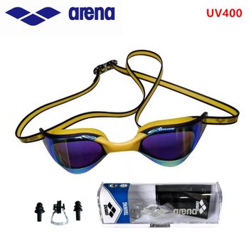 ARENA Gafas de natación de carreras profesionales impermeables antivaho de alta definición UV400 para equipos de natación de competición y entrenamiento