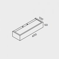 aplique de pared led apolo 17w