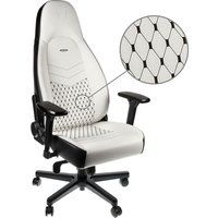 noblechairs icon gaming chair - white  black white