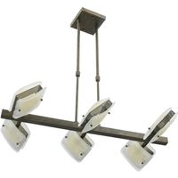 lampara de techo soraia 6xg9 l65xan33xalregcm marron