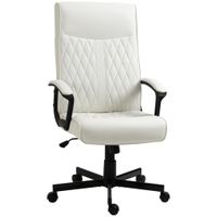 silla de oficina 65x72x1125 cm crema