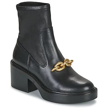 Coach Botines KENNA LEATHER BOOTIE para mujer