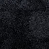 alfombra de pelo corto oviedo negro 240x240 cm vidaxl