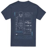 disney tops y camisetas droids para mujer