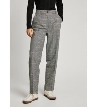 Pepe Jeans para mujer. PL211799 Pantalón Florine gris (M), Casual, Lana