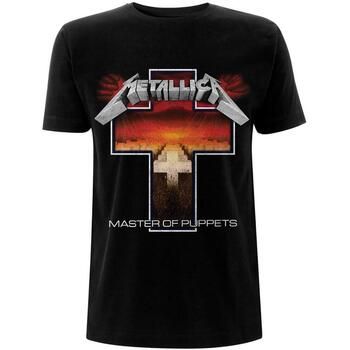 Metallica Tops y Camisetas Master Of Puppets Cross para hombre