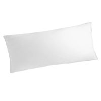 almohada 100 fibra extrasuave antiacaros e hipoalergenica - tacto pluma - firmeza media - tela de microfibra - fusionhome