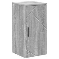 gabinete de bano gris sonoma 30 x 315 x 61 cm vidaxl