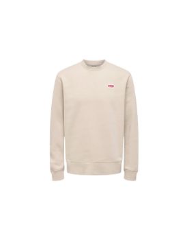 Sudadera Only & Sons Onsdawson Reg Crew Vd Hombre Silver Lining