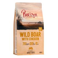 purizon adult grain-free wild boar with chicken - 400g