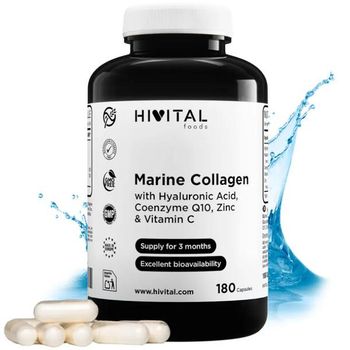 Hivital Colágeno Marino + Ácido Hialurónico 180 Cápsulas