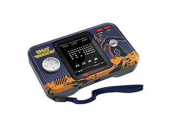 Consola retro portátil - My Arcade Pocket Player Pro Space Invaders + Travel Case
