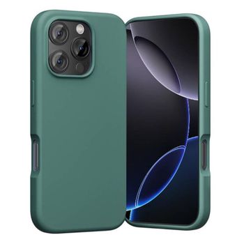 Funda para móvil Vention KUHG0-30 Silicona Líquida Verde MagSafe para iPhone 16 Pro