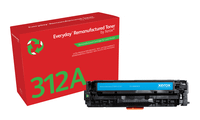 xerox everyday toner para hp312a color laserjet pro mfp m47 cf381a cian