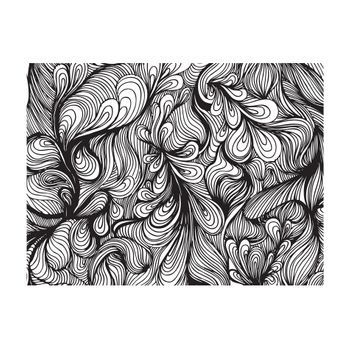 Papel Pintado 3d - Blanco Y Negro En Estilo Retro (300x231 Cm)