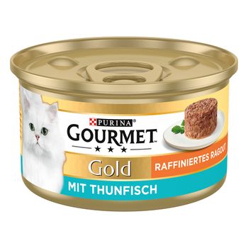 Gourmet Gold Ragú Refinado 48 x 85 g - Pack Ahorro - Atún