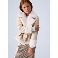 liu jo abrigo chaqueton en teddy para nina