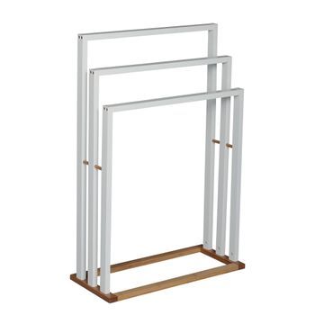 Toallero Bambu Y Mdf 55x24x82cm
