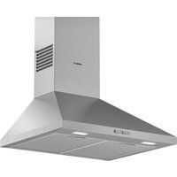 bosch serie 2 dwp64bc50b chimney cooker hood - stainless steel stainless steel
